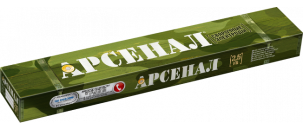 Электроды сварочные Арсенал МР-3, ф 3 мм (уп-2,5 кг) купить с доставкой в Летуново